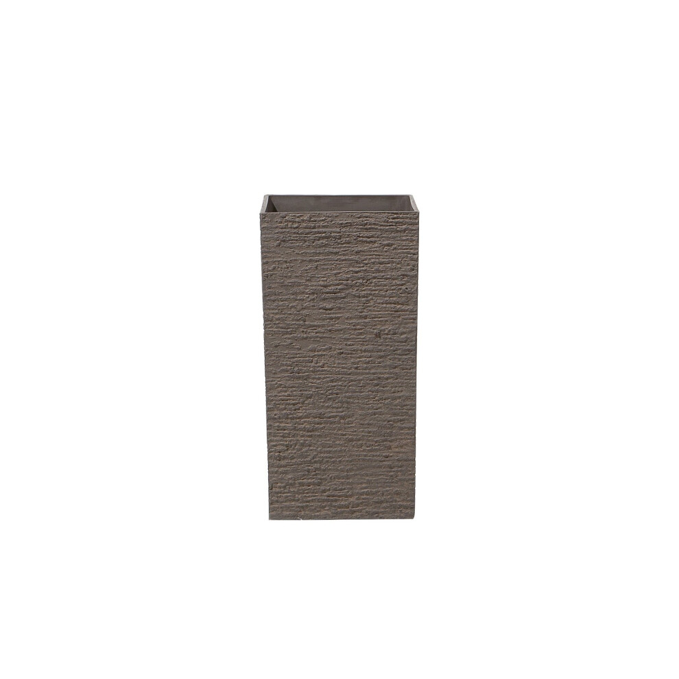 Plant Pot 30 x 30 x 60 cm Brown GAZA