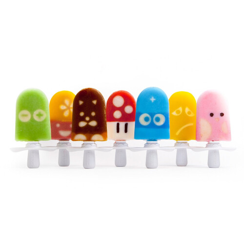 Zoku ZOKU Quick Pop Character Kit - stencils and faces kit for ice pops 2