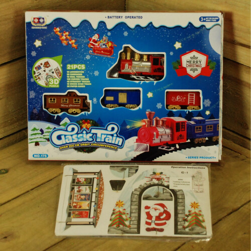 Premier Christmas Classic Battery Powered Train Set 21 Piece 250cm of Track 1