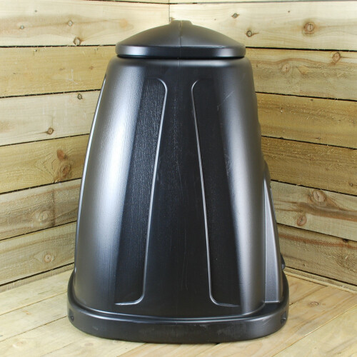 220 Litre Heavy Duty Plastic Compost Bin with Lid 2