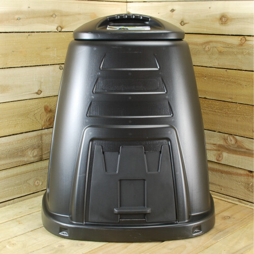 220 Litre Heavy Duty Plastic Compost Bin with Lid