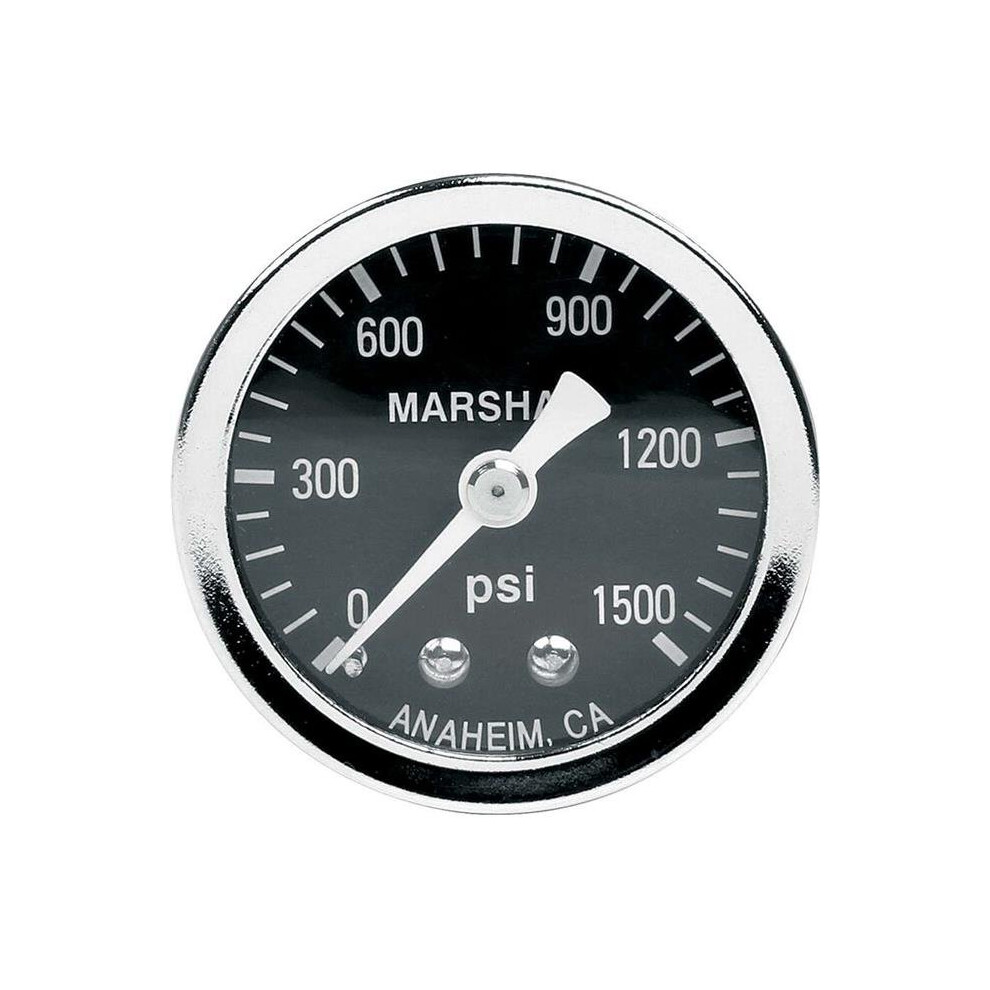 Allstar Performance All80218 1.5 In. Dia. 0-1500 Psi Dry Type Pressure Gauge 848238040975