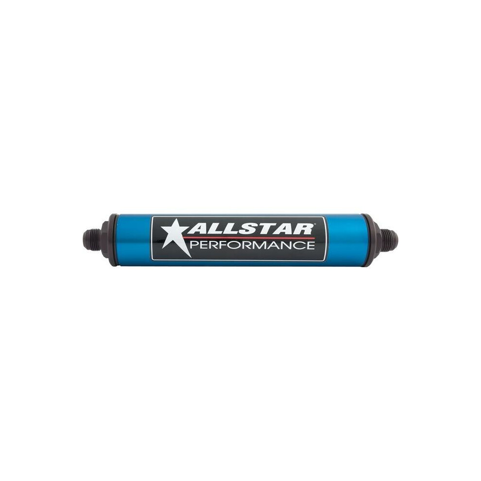 Allstar Performance All40242 8 In. Fuel Filter With -12 An Stainless Element 848238020878