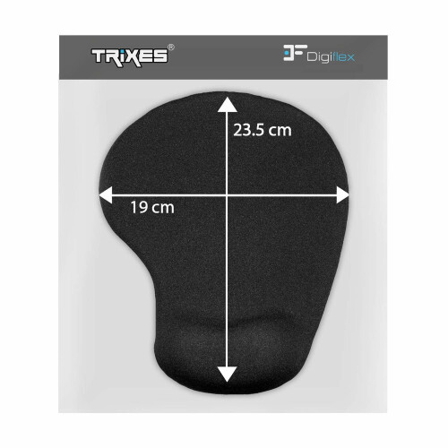 Trixes Gel Mouse Mat | Wrist Support Mouse Pad 1