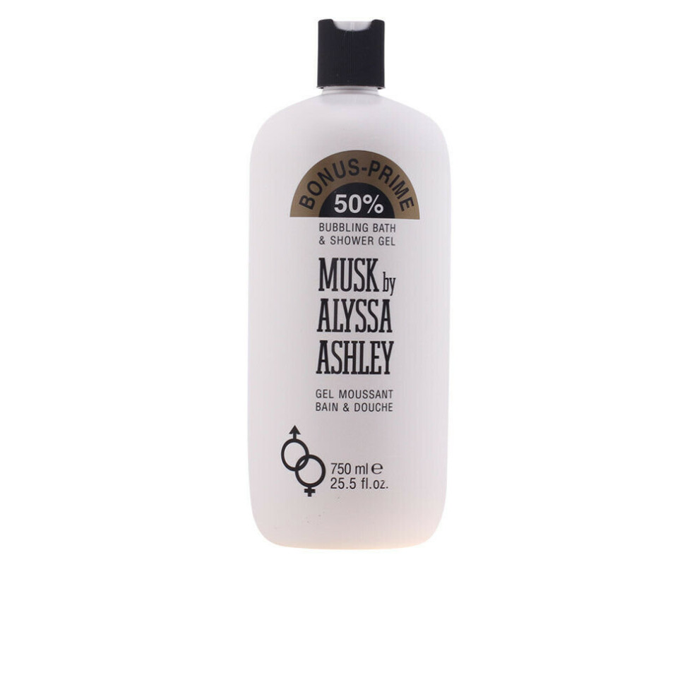 Alyssa Ashley MUSK Bubbling Bath and Shower Gel limited edition 750 ml