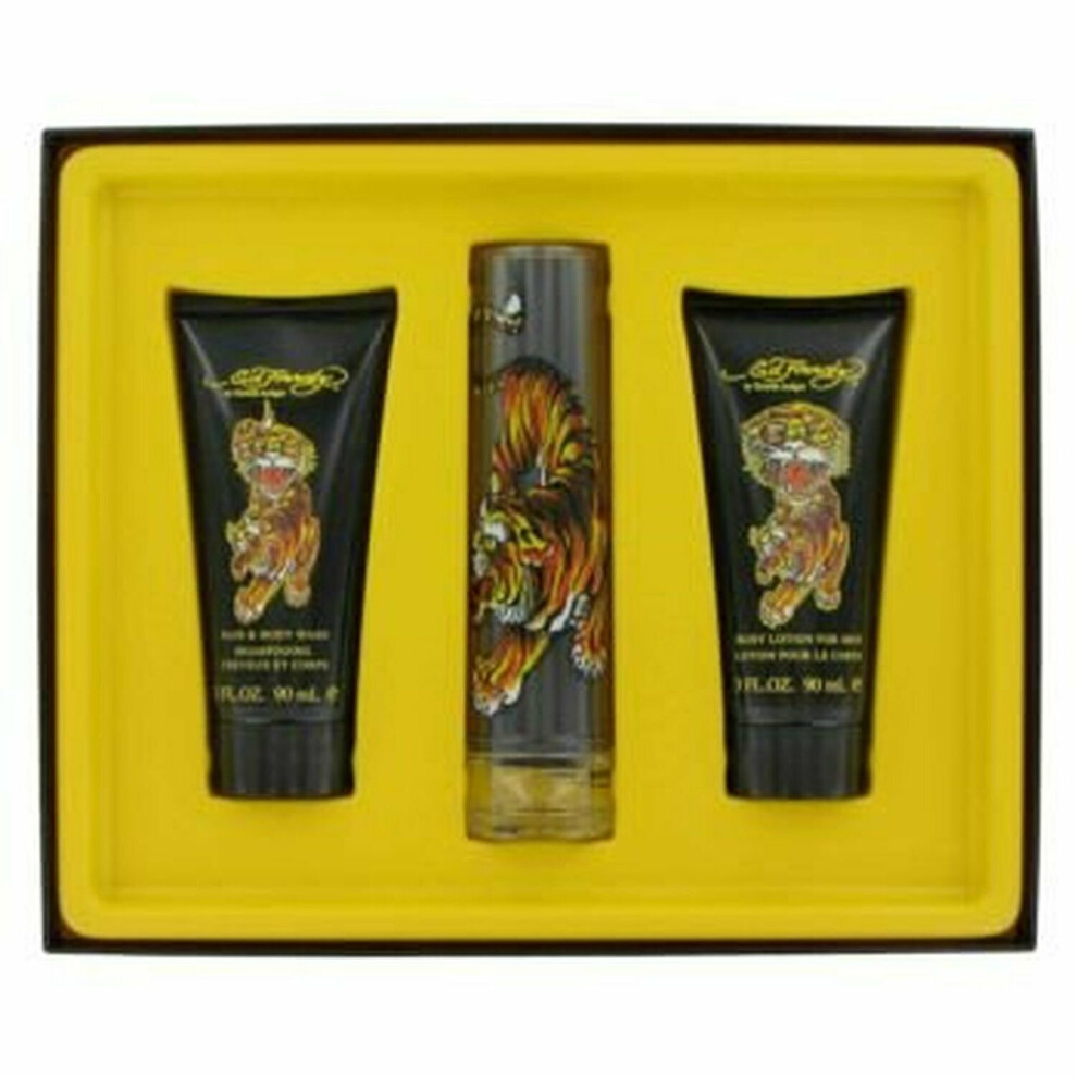 Ed Hardy by Christian Audigier, Gift Set -- 50ml Eau De Toilette Spray + 100ml S