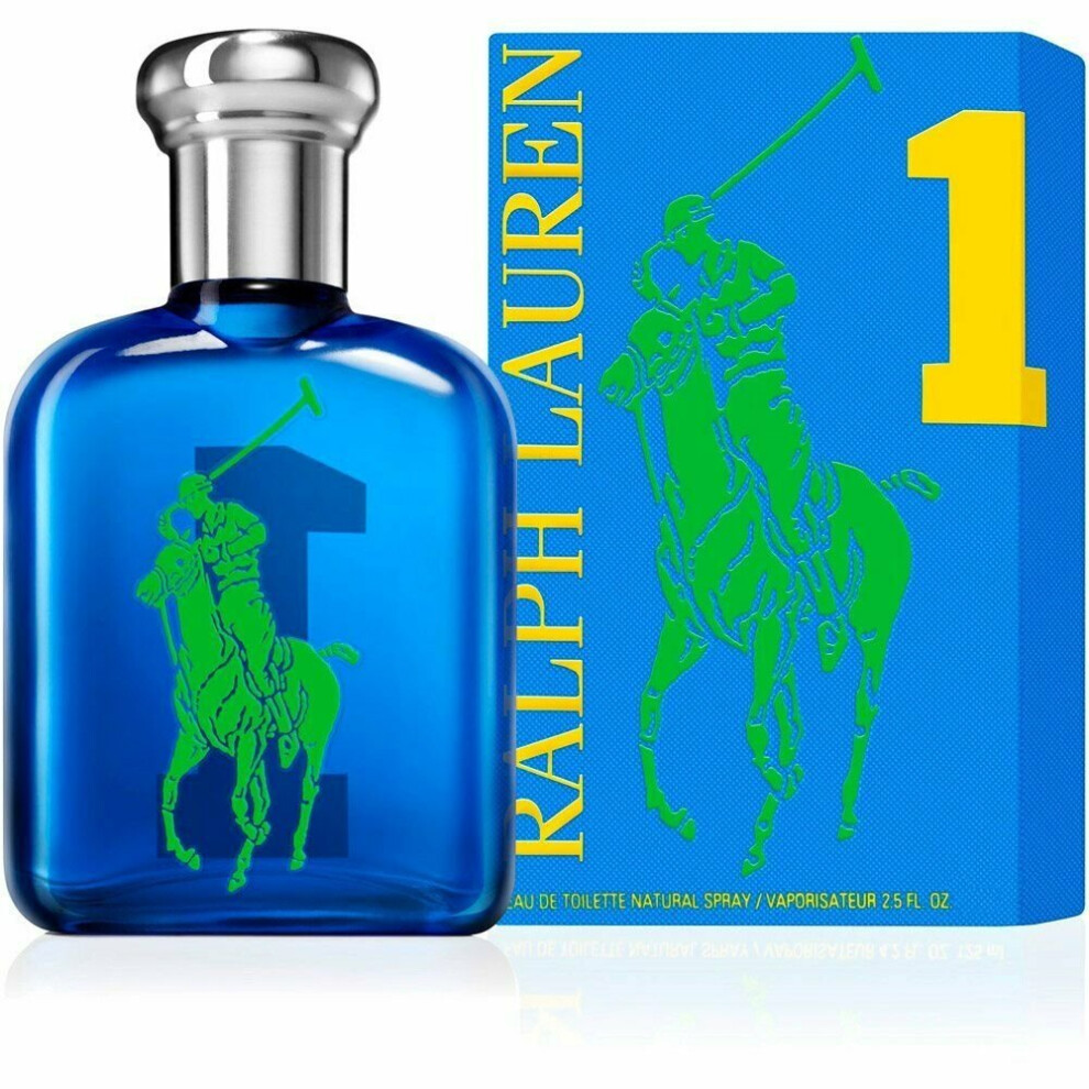 Ralph Lauren BIG PONY 1 Eau De Toilette Spray 75ml  For Men