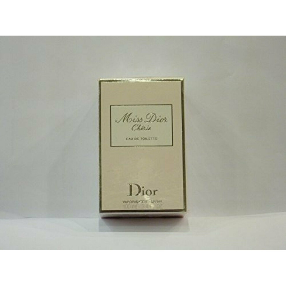 MISS DIOR CHERIE BY CHRISTIAN DIOR EAU DE TOILETTE 100ML SPRAY