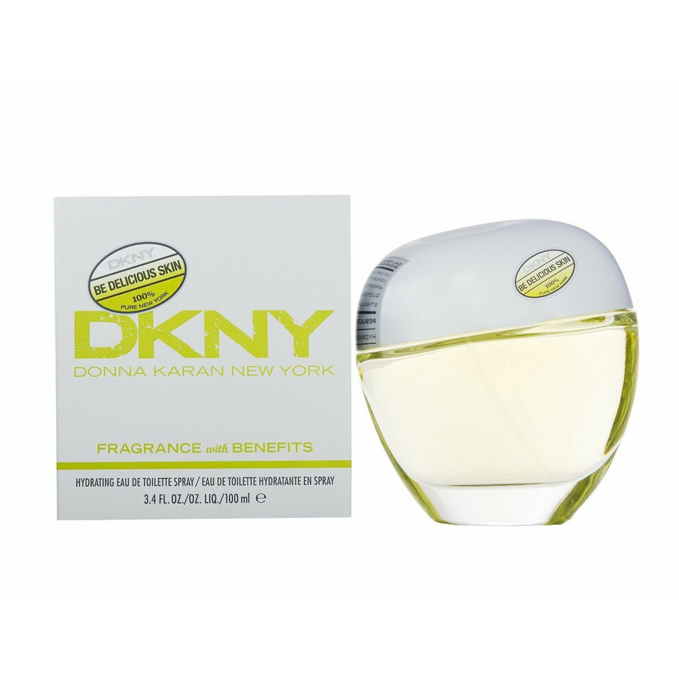 DKNY Be Delicious Skin Hydrating Eau de Toilette Spray for Her 100 ml