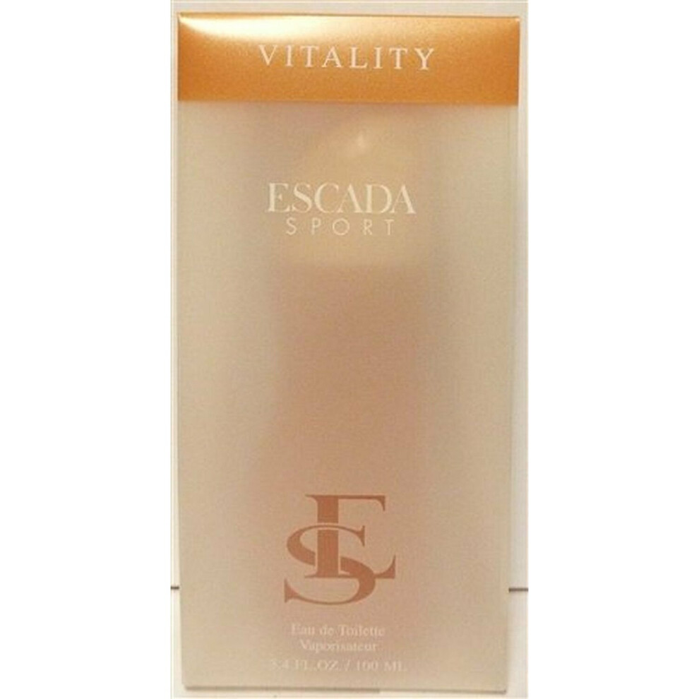Escada Sport Vitality By For Women Eau De Toilette Spray 100 Ml (Vintage