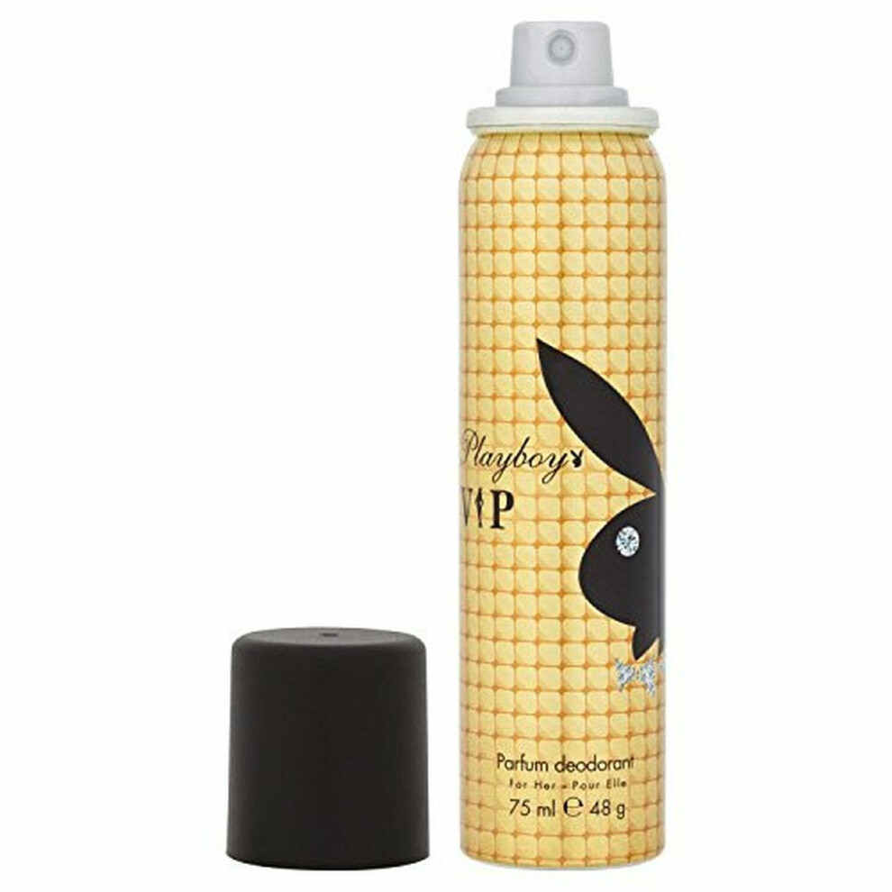 Playboy VIP Body Deodorant Spray For Female - 75 ml