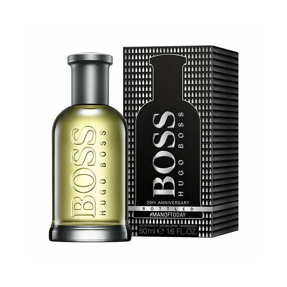 Hugo Boss Bottled 20th Anniversary Edition Eau De Toilette 50ml Man Of Today