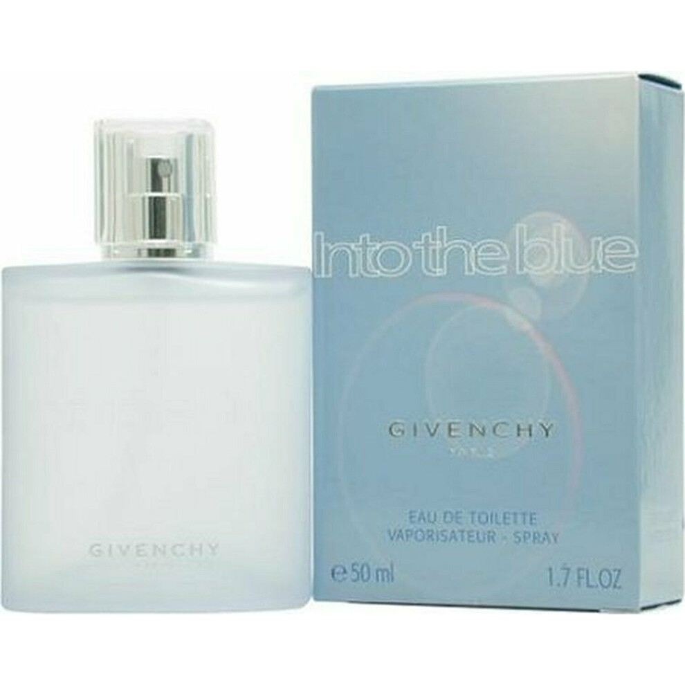 Into The Blue By Givenchy For Women. Eau De Toilette Spray 1.7 Ounces