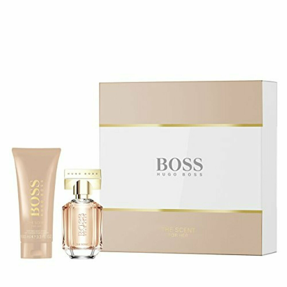 Boss The Scent For Her by Hugo Boss Eau de Parfum Spray 30ml & Body Lotion 100ml