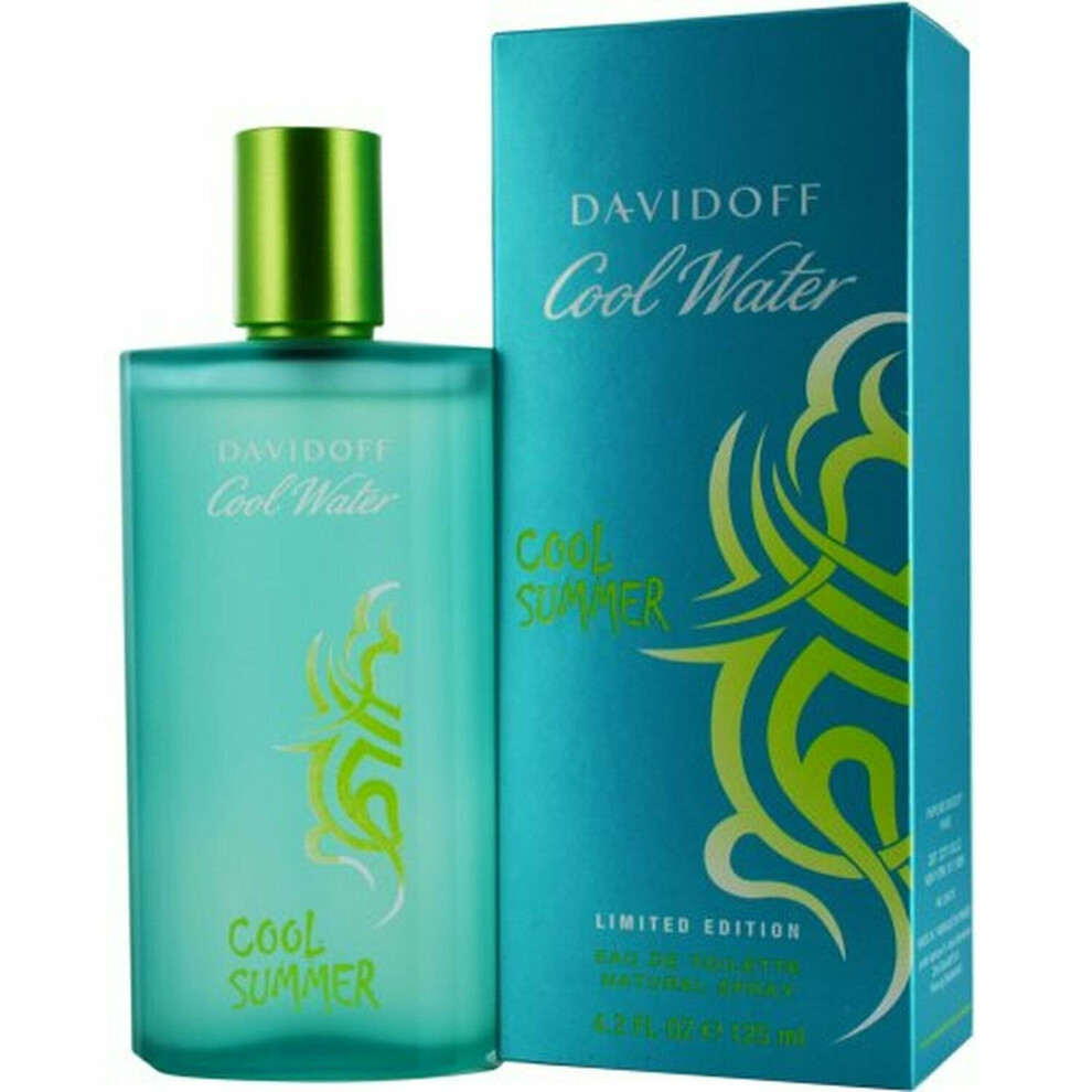 Cool Water Man Cool Summer 2009 by Davidoff Eau de Toilette 125ml