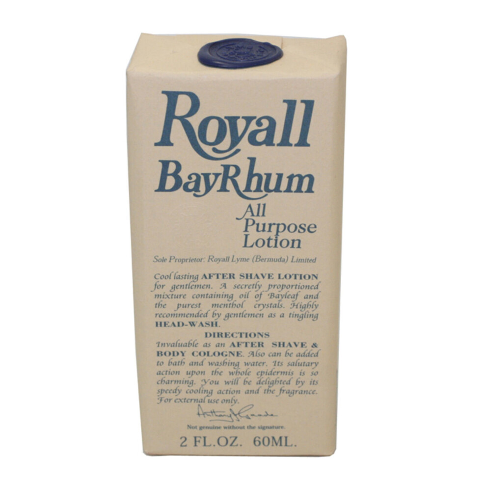 Royall Bayrhum Of Bermuda For Men By Royall Fragrances Lotion 2.0 oz /60ml