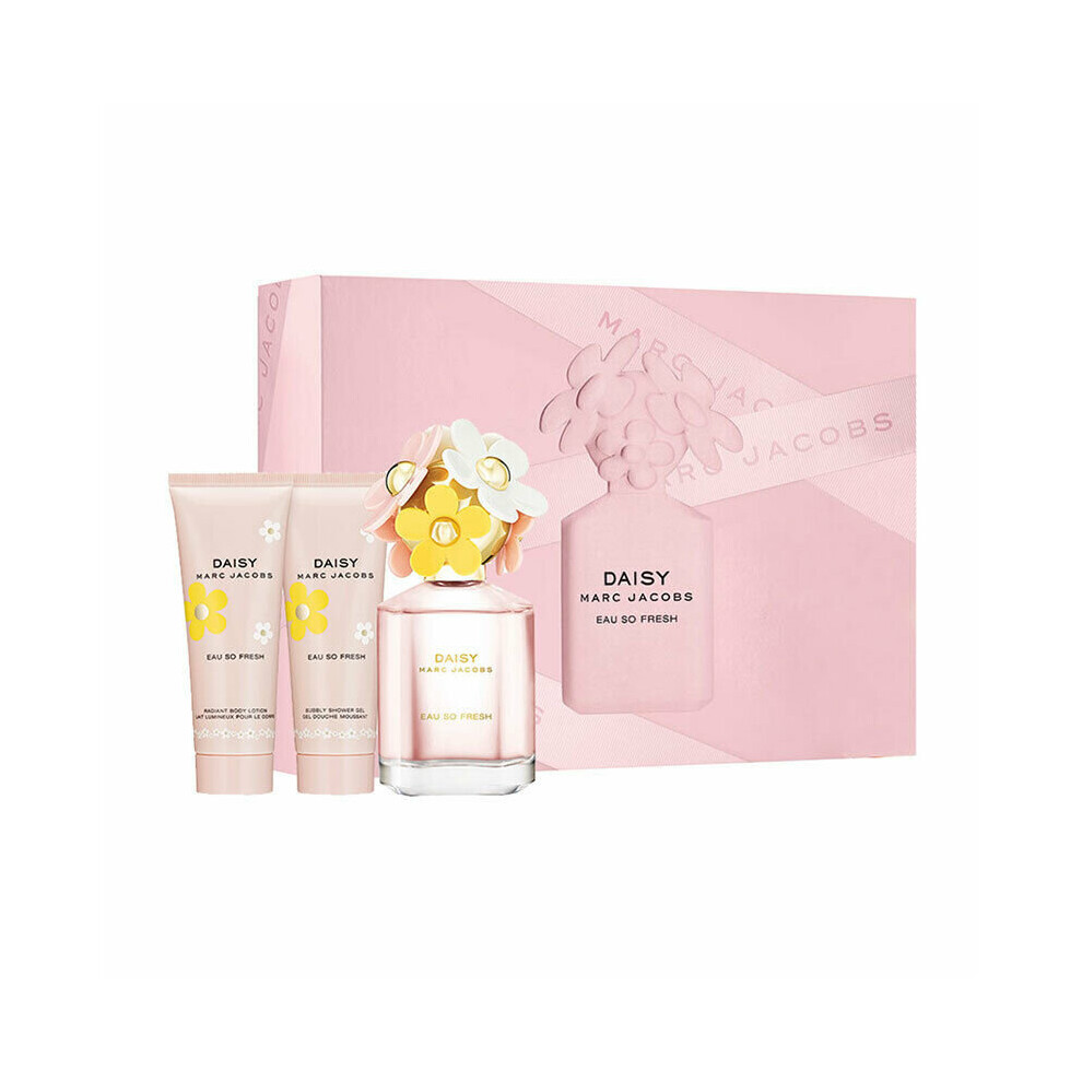 Marc Jacobs Daisy Eau So Fresh Gift Set , 75ml Eau De Toilette  + 75ml Body Loti