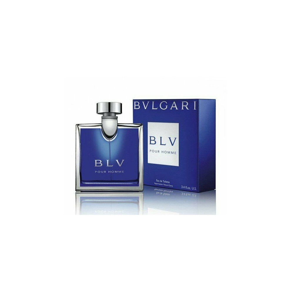 Bvlgari Blv Pour Homme Eau De Toilette 3.4Oz/ 100 Ml For Men