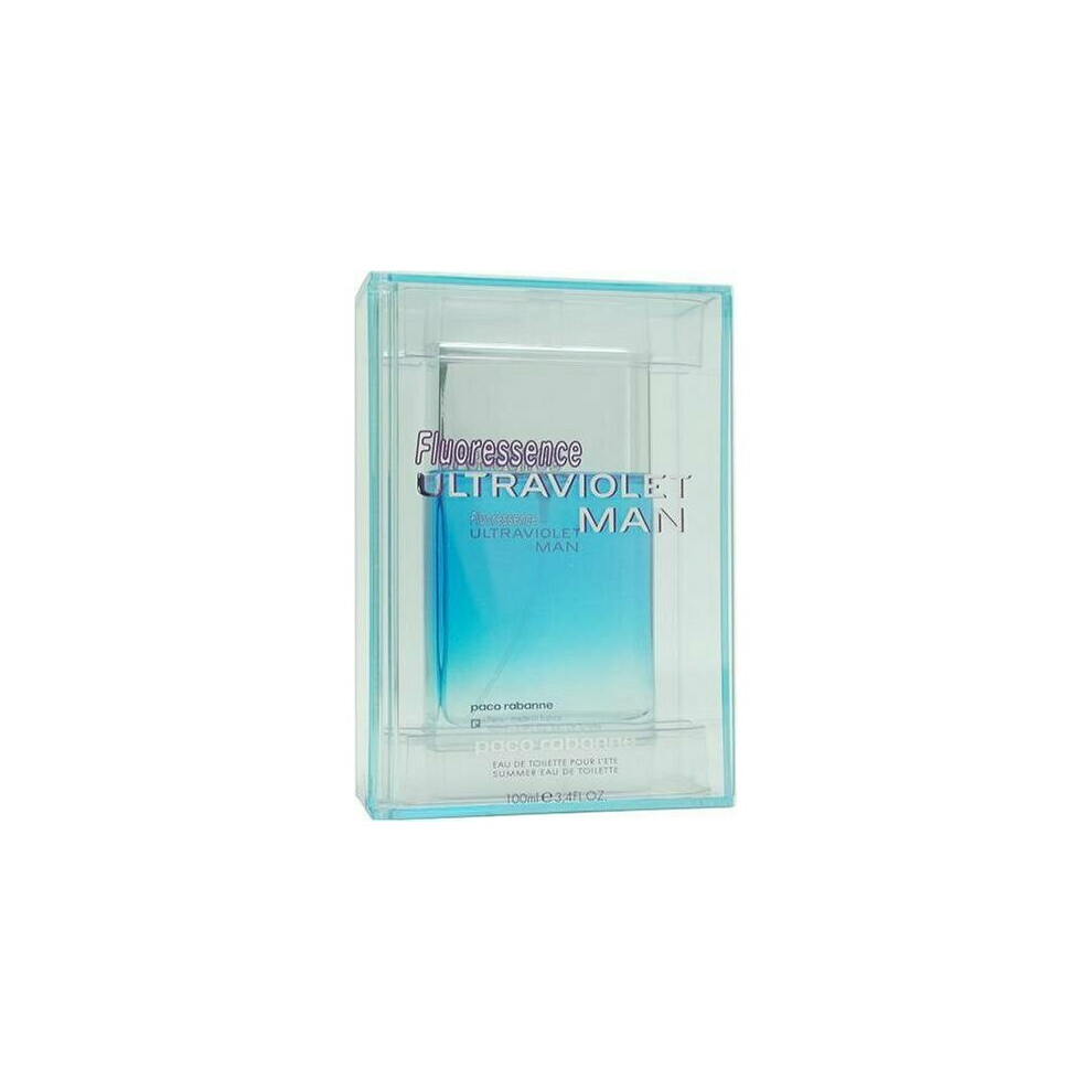 Ultraviolet Floressence by Paco Rabanne for Men 3.4 oz /100 Eau De Toilette Spra