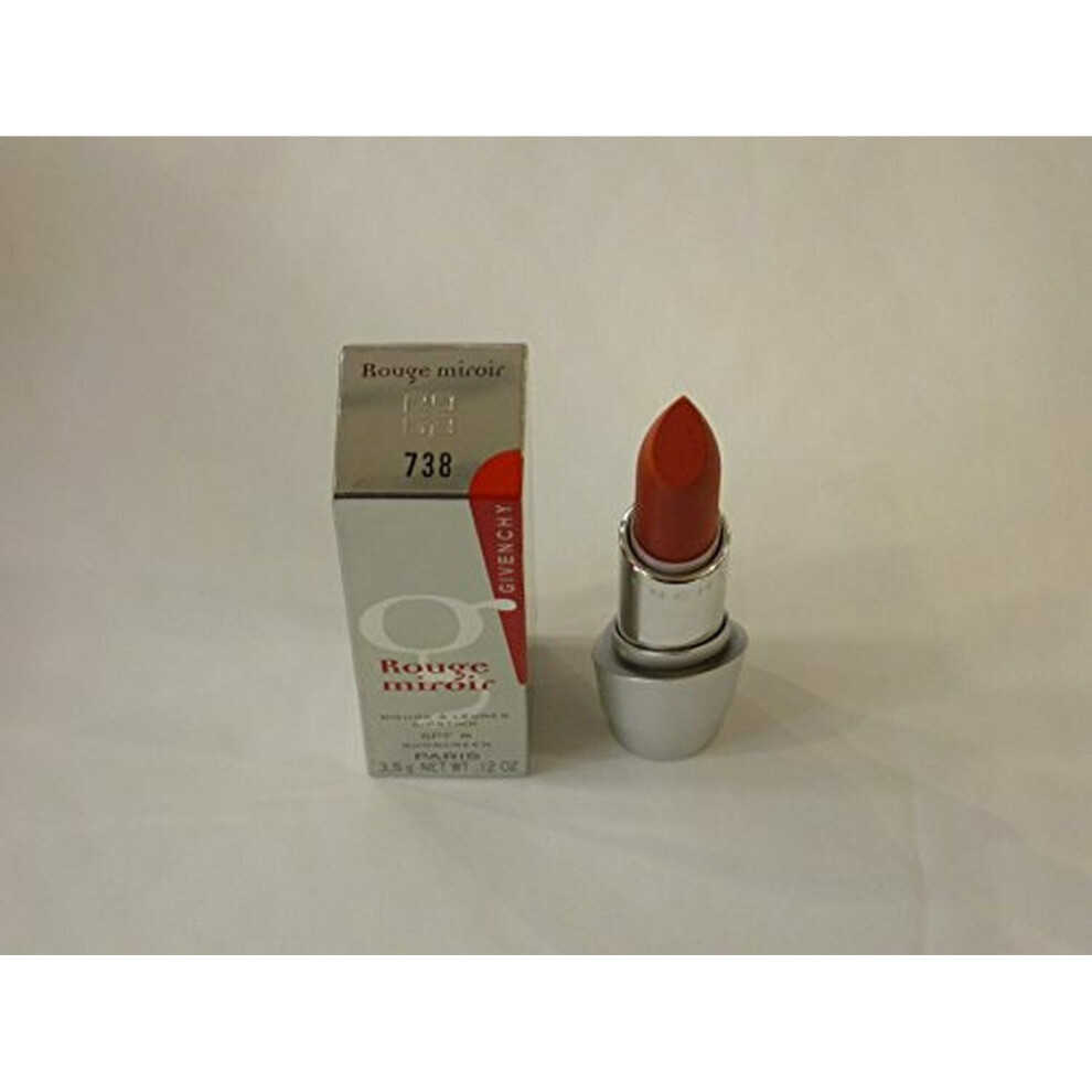 Rouge Miroir High Definition Lipstick By Givenchy - No 738 Orange Sherbet By Giv