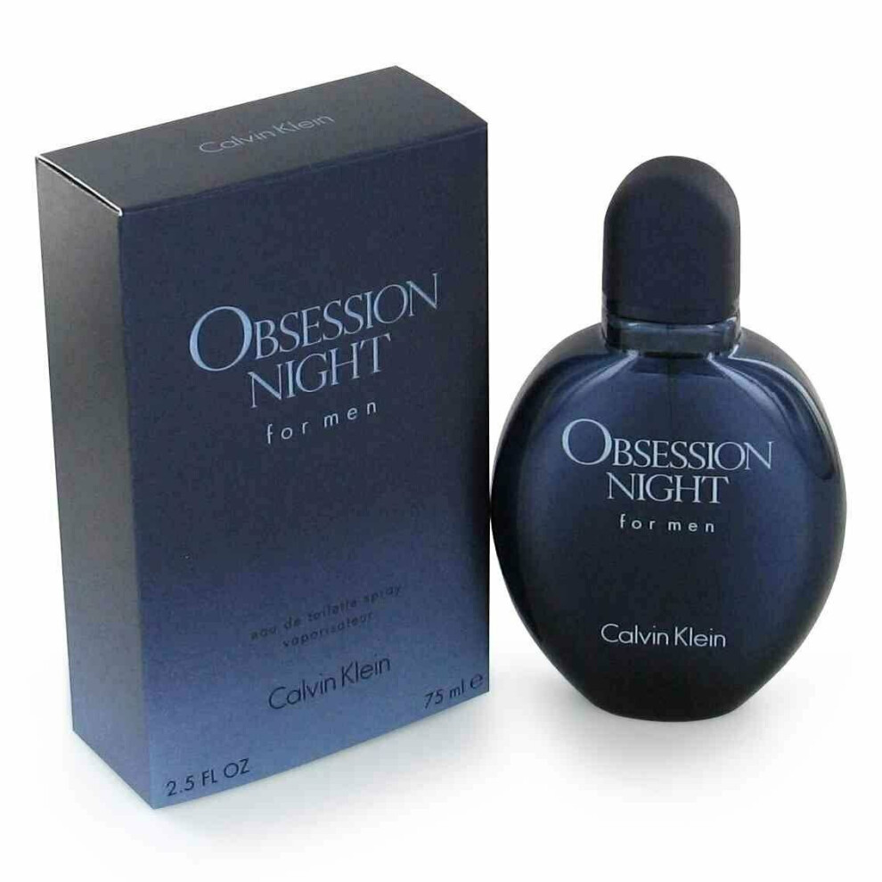 Calvin Klein OBSESSION NIGHT MEN eau de toilette spray 75 ml