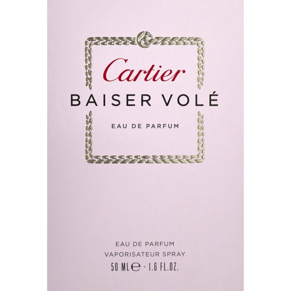 Cartier Baiser Volé Edp Spray For Women 50Ml - Eau De Parfum White