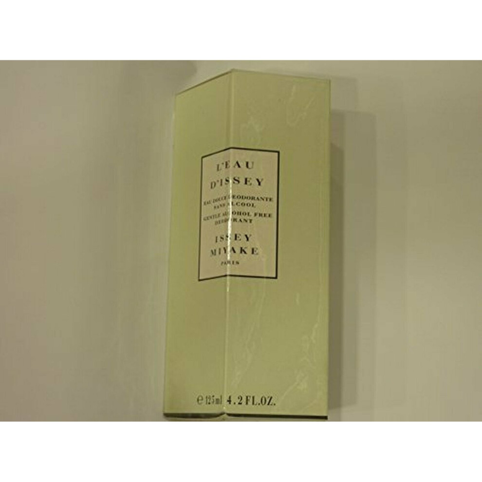 Issey Miyake - L'Eau d'Issey GENTLE ALCOHOL FREE DEODORENT 125 ML