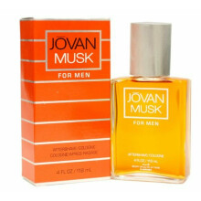 Jovan Musk para hombres - Colonia para despus del afeitado de 4 oz