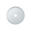 Deltana BPRK125U26 1.25 in. Diameter Base Plate for Knobs, Bright Chrome - Solid 1
