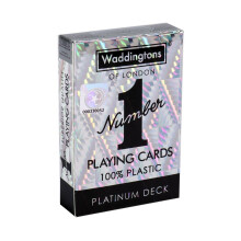 Waddingtons No.1 Playing Cards - Platinum