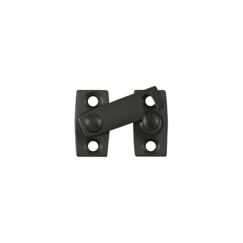 Deltana Sb3058u10b 0.62 In. Shutter Bar - Door Latch, Bright Brass By Oil Rubbed Bronze - Solid Brass 760923473533