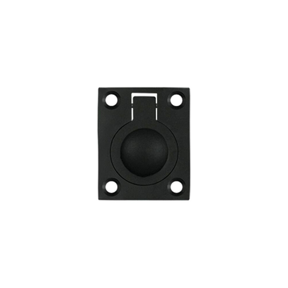 Deltana Frp175u19 1.75 X 1.37 In. Flush Ring Pull, Black - Solid 760923278305