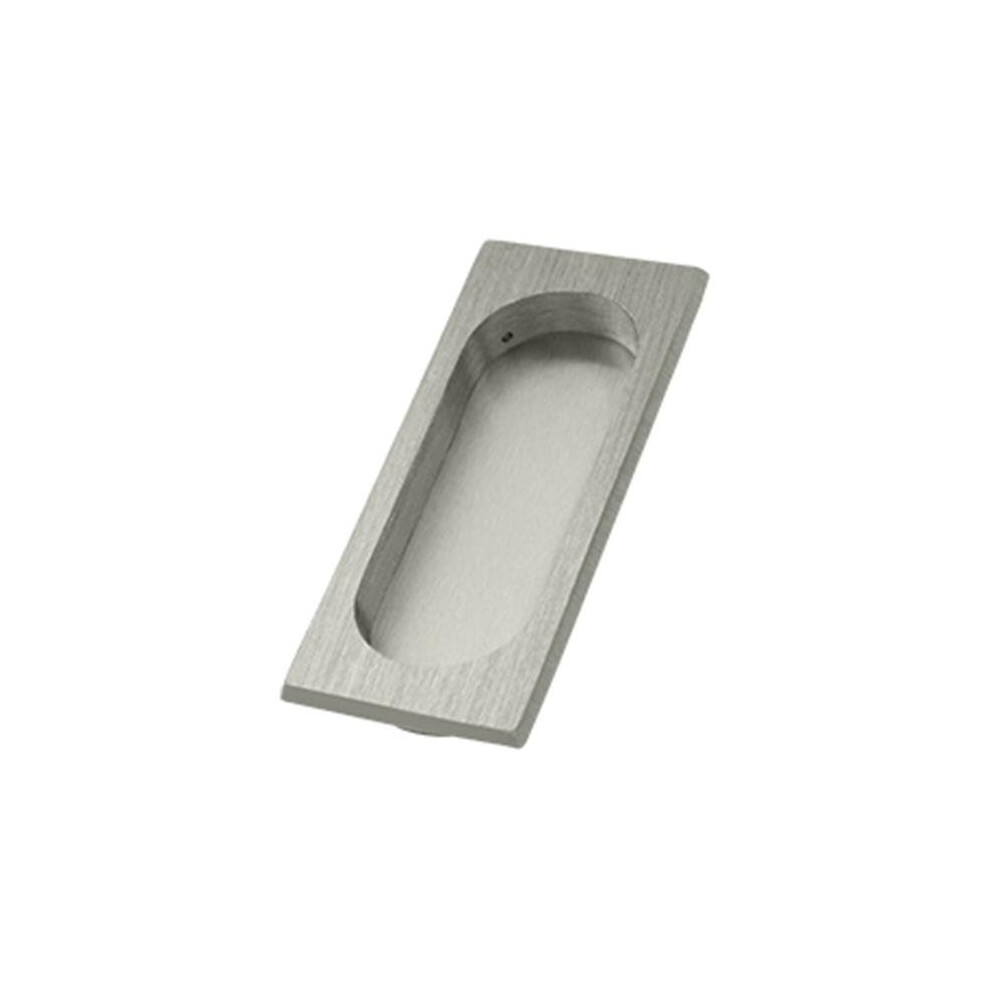 Deltana Fp4134u15 4 X 1.62 X 0.37 In. Large Flush Pull, Satin Nickel - Solid 760923276202