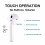 i10 TWS Bluetooth Earbuds earphone touching control built in mic 2