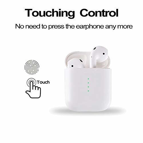 i10 TWS Bluetooth Earbuds earphone touching control built in mic