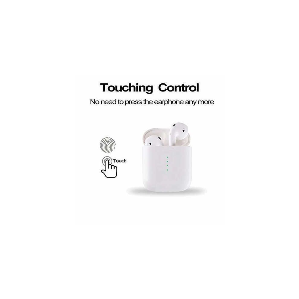 i10 TWS Bluetooth Earbuds earphone touching control built in mic