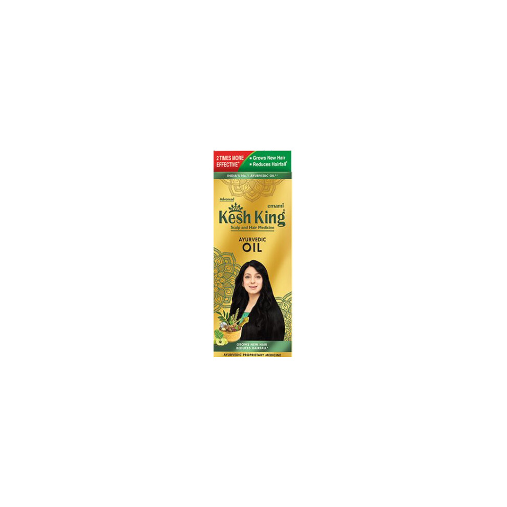 Kesh King Ayurvedic Scalp & Hair Oil, 300 Ml Bottle