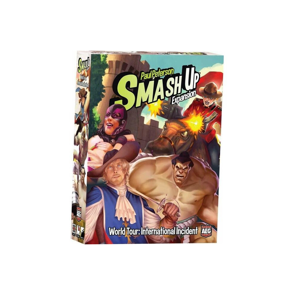 Alderac Entertainment Group AEG5516 Smash Up World Tour International Incident Game - Ages 12 Plus