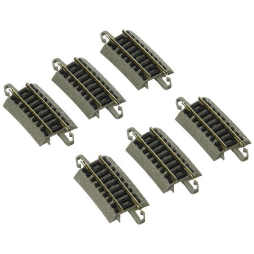 Bachmann E-Z Track Sezione Curva 12.50" Raggio (6/pac) Scala N