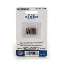 SP Whistle Stop BAC44499 HO Scale E-Z Track Rail Joiners - 36 per Card