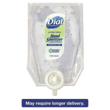 Dial Professional 12258CT 15 oz Refill Eco-Smart Gel Hand Sanitizer Refill, Fragrance-Free
