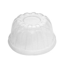 DCC 12HDLC Dome Top Sundae Cold Cup Lids, Fits Foam Cups, Clear, lids - Pack of 50, Pack of 20