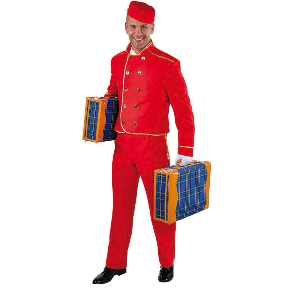 (2XL) Hotel Porter / Bell Boy / Usher Costume