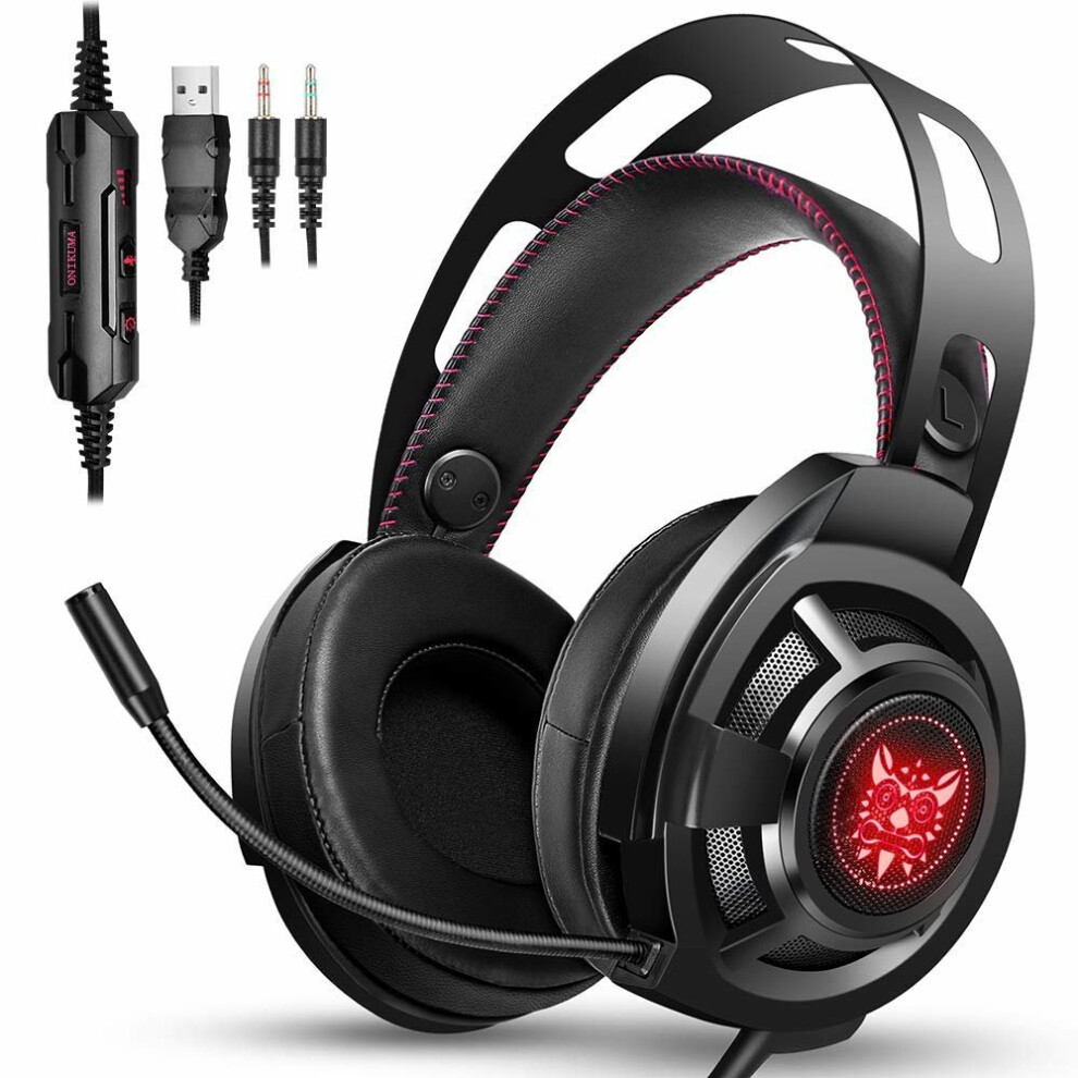 Multi-Platform Gaming Headset, Stereo Gamers Headphones - Pc/Mac/Ps4 6951971035055