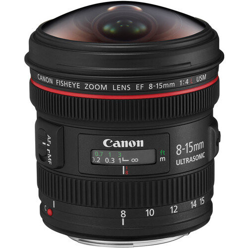 CANON EF 8-15 mm F4L Fisheye USM