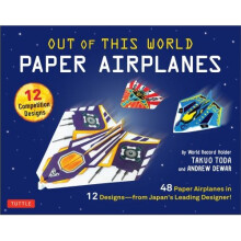 Out of This World Paper Airplanes Kit