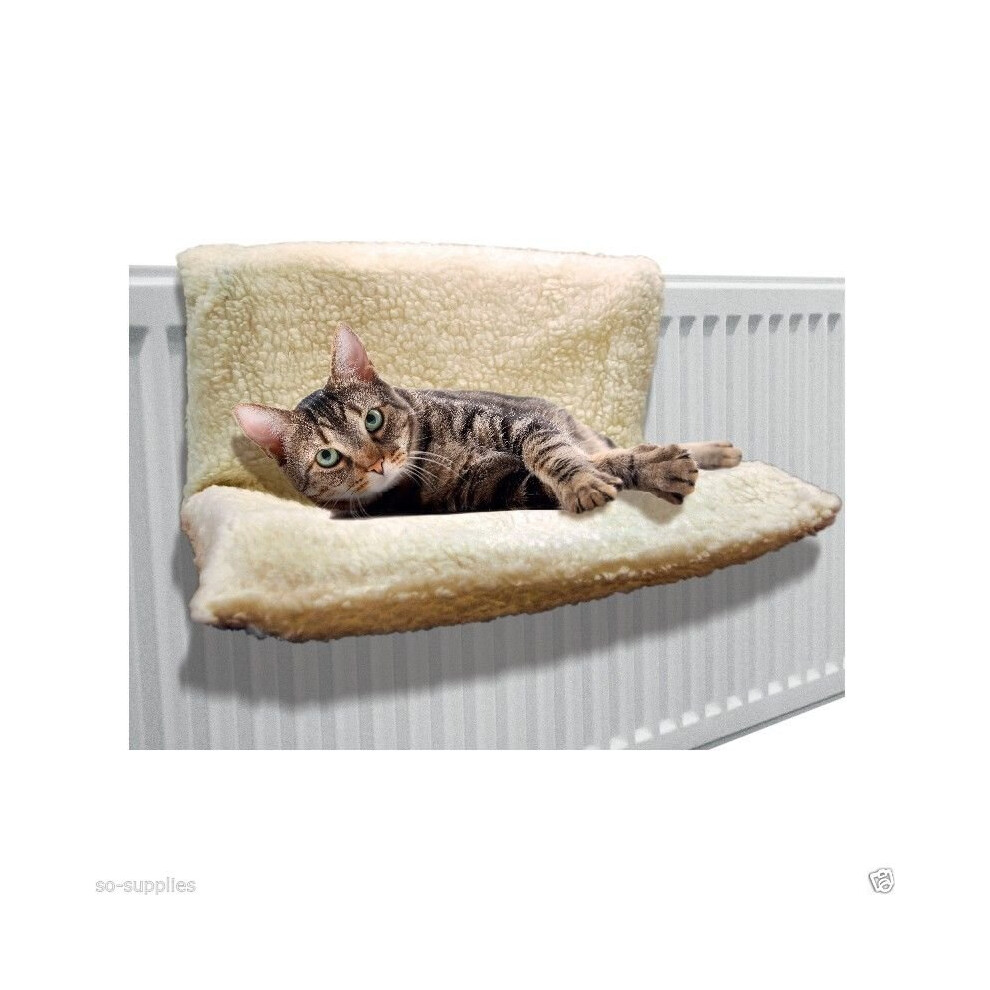 CAT DOG RADIATOR BED WARM FLEECE BEDS BASKET CRADLE HAMMOCK ANIMAL PUPPY PET