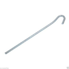 10 X HEAVY DUTY GARDEN TENT PEGS METAL CAMPING GAZEBO TARPAULIN HOOKS