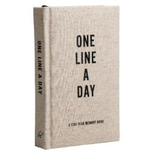 Canvas One Line A Day: A Five-Year Memory Journal