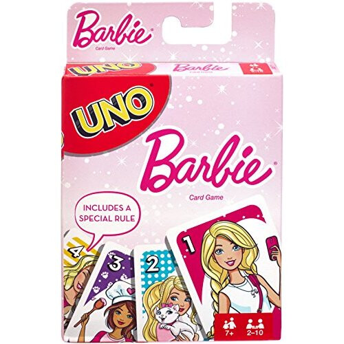 UNO Mattel Games UNO Barbie Card Game